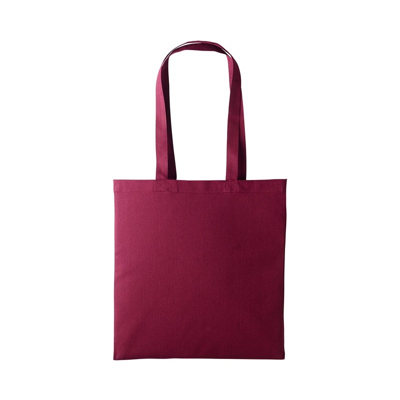 Sac de courses en coton avec hanses longues