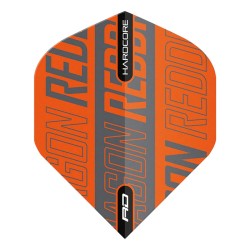 4 x Sets Hardcore Assorted Selection Pack 16 Standard Dart Flights by Red Dragon