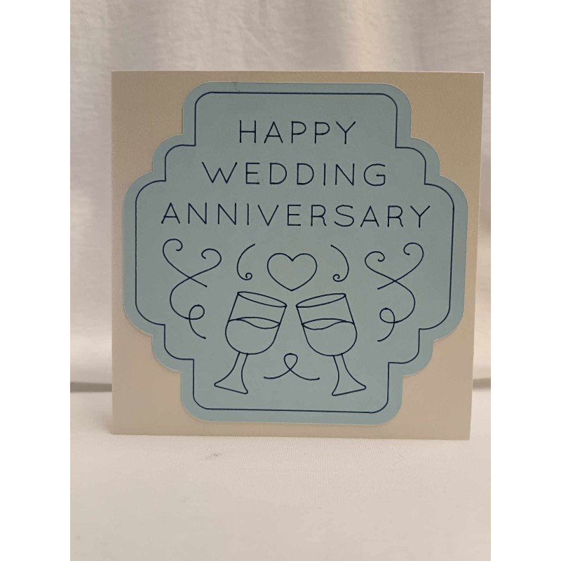 Carte "Happy Wedding Anniversary"