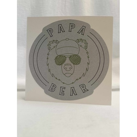 Carte "Papa Bear"