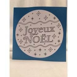 Carte Noël "Joyeux Noël"