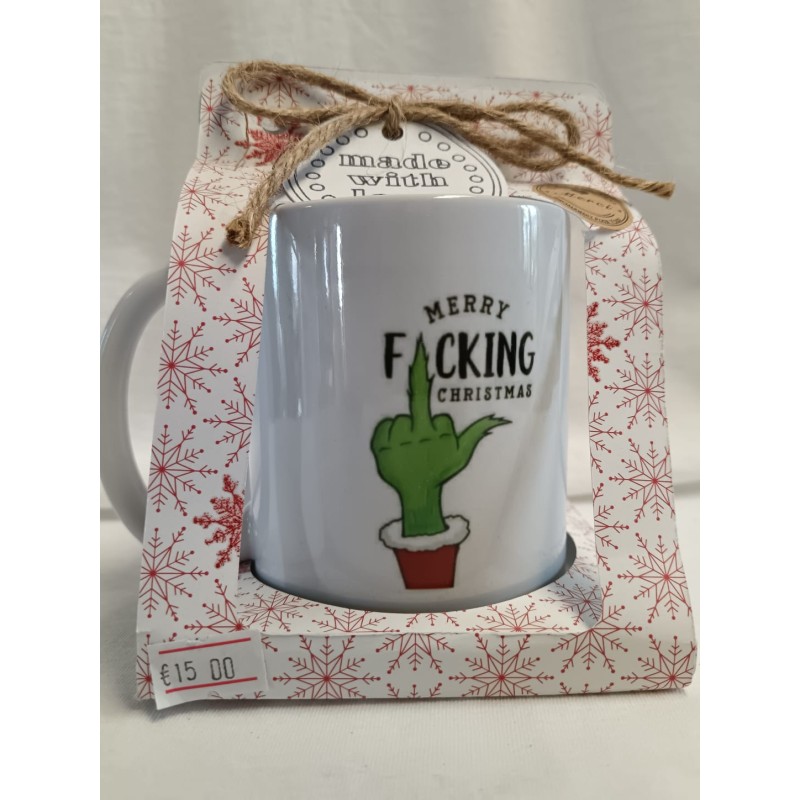 Mug Noël "grinch"